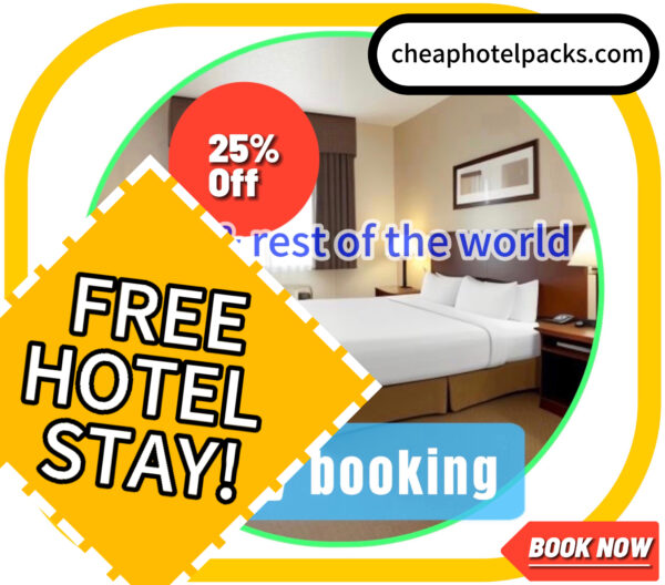 • FREE hotel stay *Can be added to any hotel pack 🌎