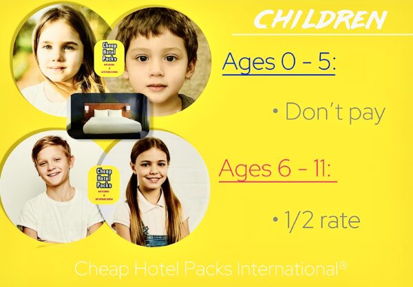 CHILDREN AGES 6-11 HALF RATE